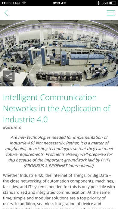 Zrzuty ekranu PROFINEWS - PROFIBUS & PROFINET News