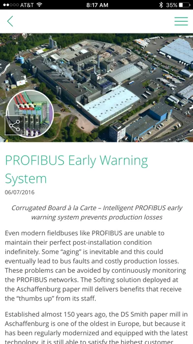 Zrzuty ekranu PROFINEWS - PROFIBUS & PROFINET News