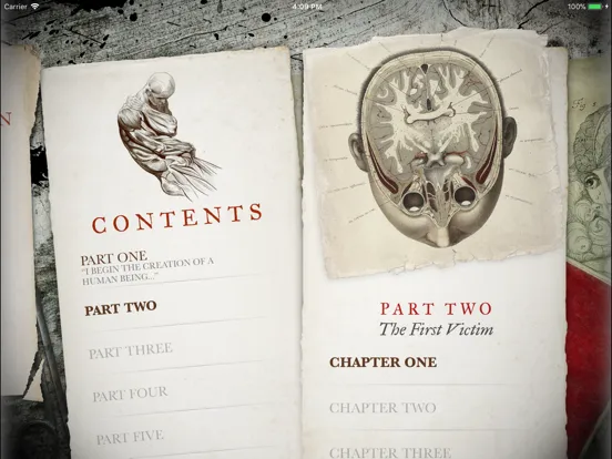 Frankenstein: Interactive iPad  स्क्रीनशॉट