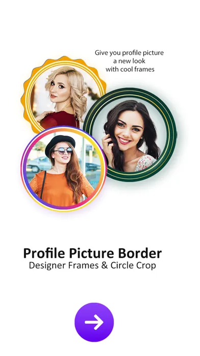 Capturas de pantalla de Profile Picture Frame Maker