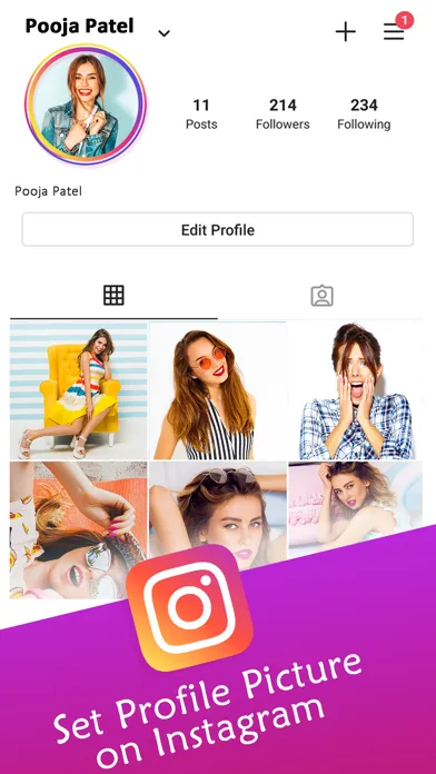Capturas de pantalla de Profile Picture Frame Maker