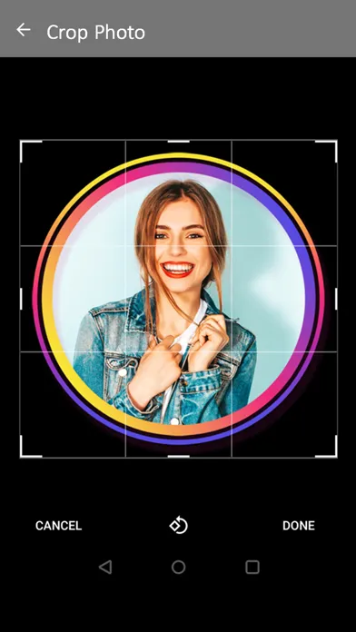 Capturas de pantalla de Profile Picture Frame Maker