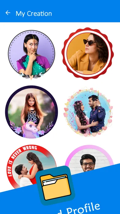 Capturas de pantalla de Profile Picture Frame Maker