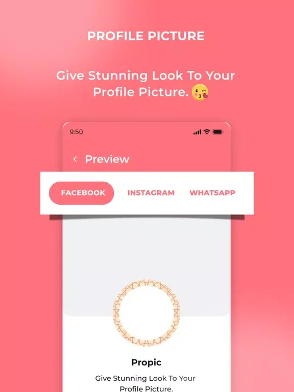 Profile Picture Border #ProPic iPad  স্ক্রিনশট