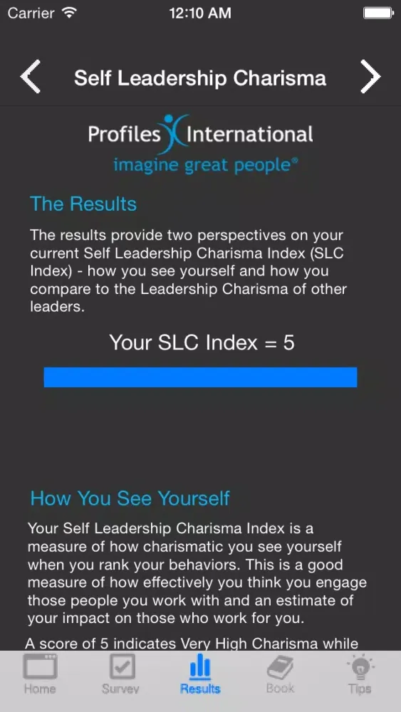 Capturas de pantalla de Leadership Charisma Assessment - Leadership Development