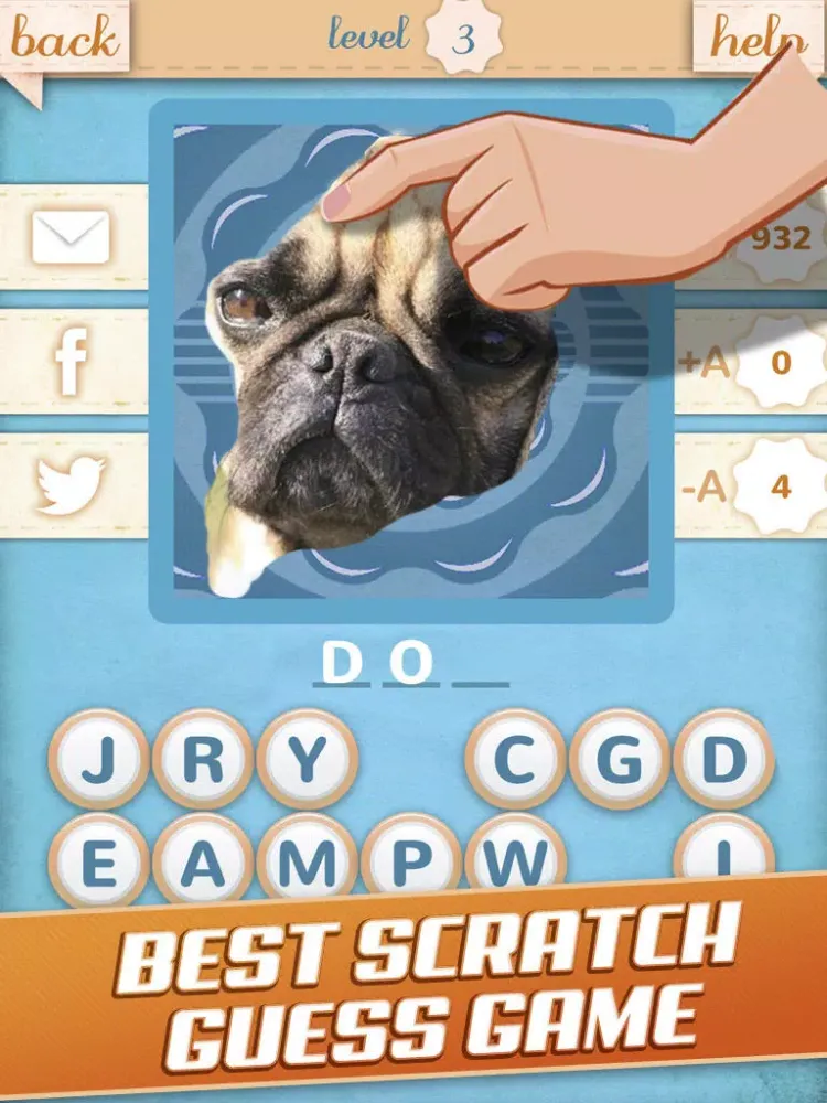 Scratch Pics Quiz - Guess The Movie, Food, Celebrity, Emoji Word Puzzle Game iPad Screenshots