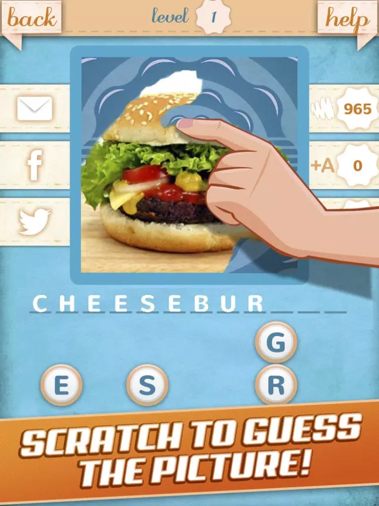 Scratch Pics Quiz - Guess The Movie, Food, Celebrity, Emoji Word Puzzle Game iPad Screenshots