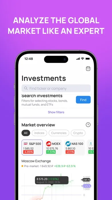 Скриншоты PRO.FINANSY: Investing Tracker