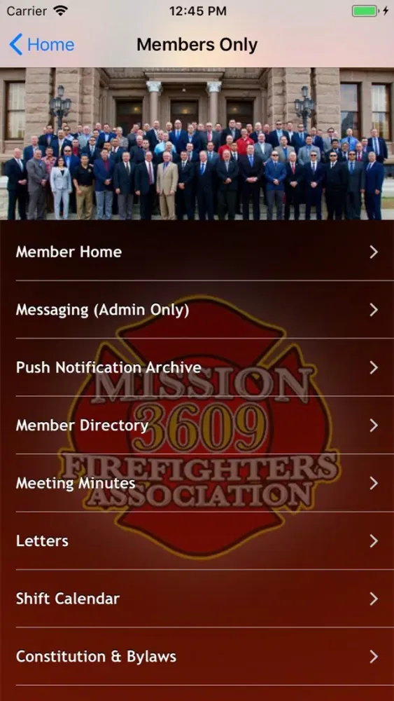 Tangkapan layar IAFF 3609