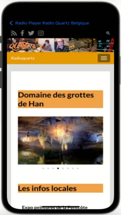 Radio Quartz Belgique स्क्रीनशॉट