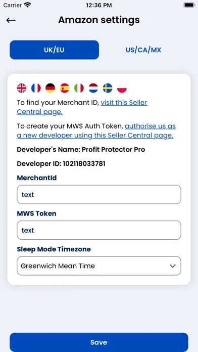 ภาพหน้าจอของ Profit Protector Pro