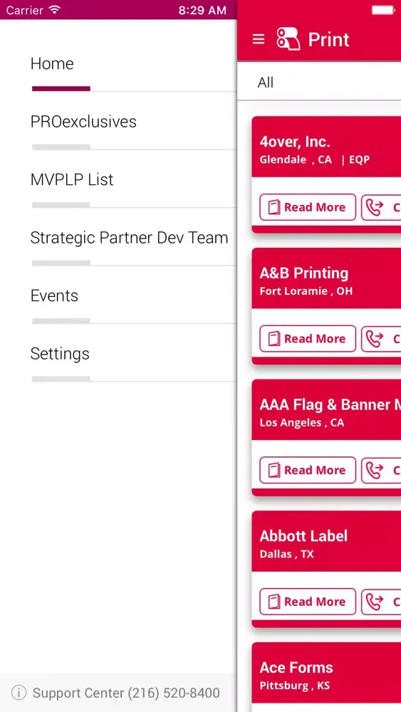 PLP Guide Screenshots