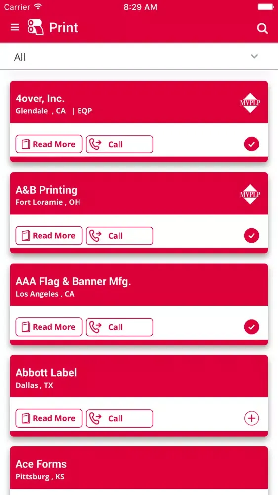 PLP Guide Screenshots