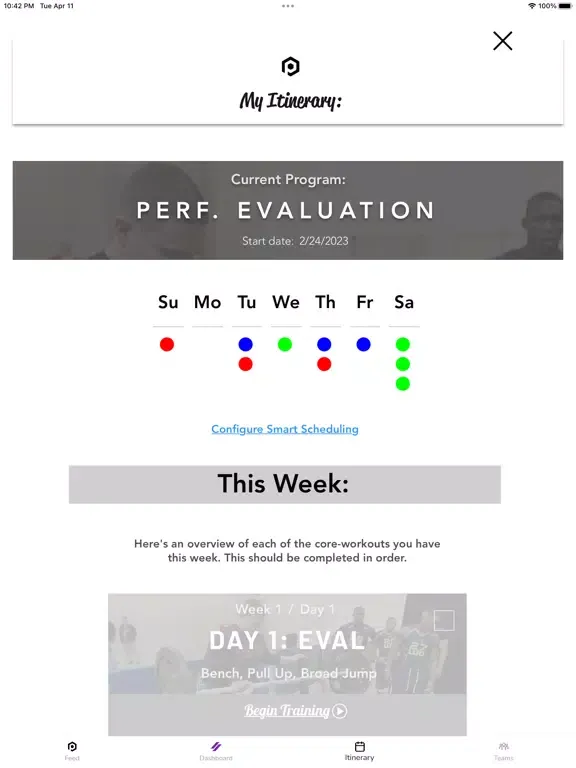 Proform iPad  Screenshots