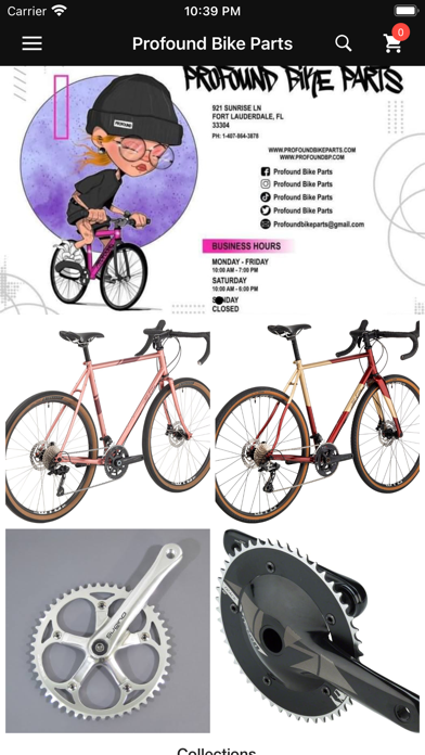 Profound Bike Parts スクリーンショット