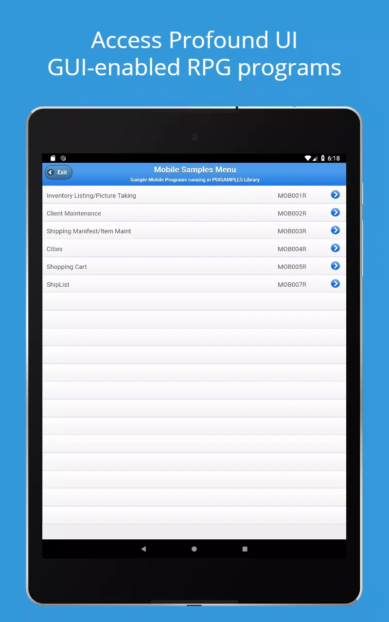 Profound UI স্ক্রিনশট