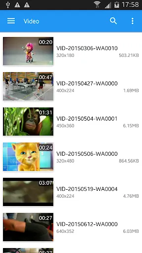 Slow Motion Frame Video Player Screenshots
