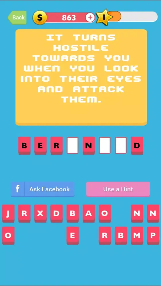 Tangkapan skrin Pocket Trivia for Minecraft