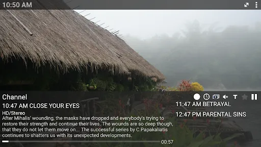 Capturas de pantalla de ProgTV Android