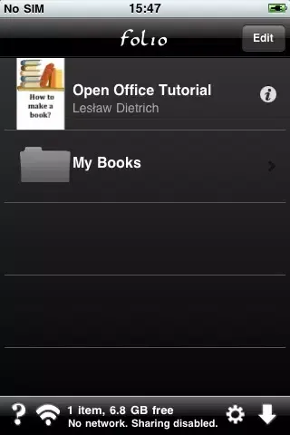 Folio for iPhone スクリーンショット