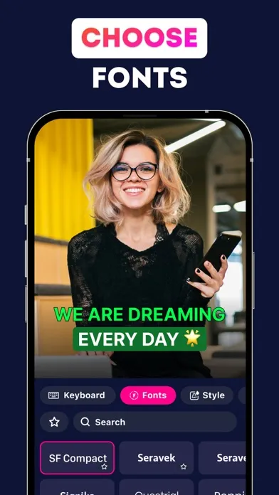 Screenshot di Captions for Video Caption Kit