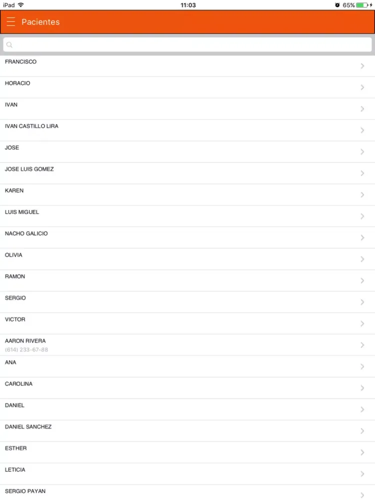 SINexpress iPad  스크린샷