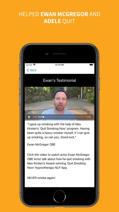 Screenshot di Quit Smoking NOW: Max Kirsten