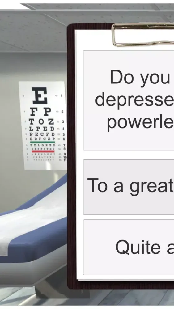 New! Depression Test Screenshots