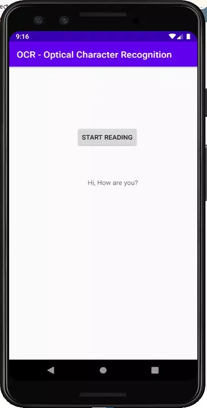 Optical Char Recognition - OCR Screenshots