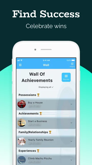 Goal Symmetry: Set Life Goals سکرین شاٹس