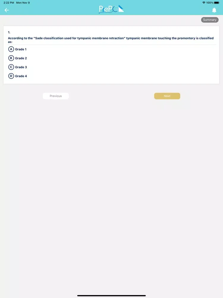 ภาพหน้าจอของ PrePG Nepal iPad 