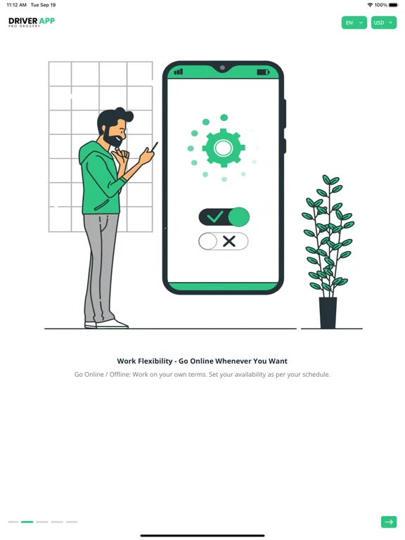 ProGrocery Driver iPad スクリーンショット