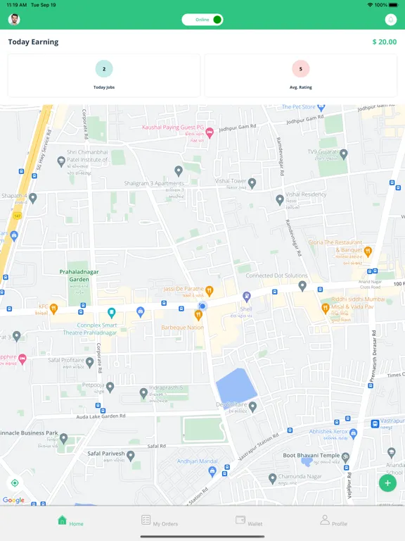 ProGrocery Driver iPad スクリーンショット