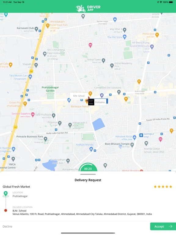 ProGrocery Driver iPad スクリーンショット