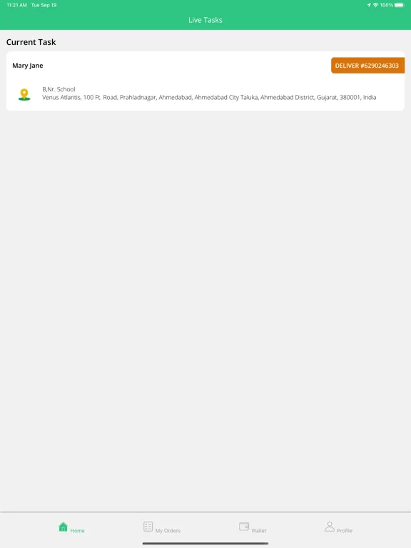 ProGrocery Driver iPad スクリーンショット