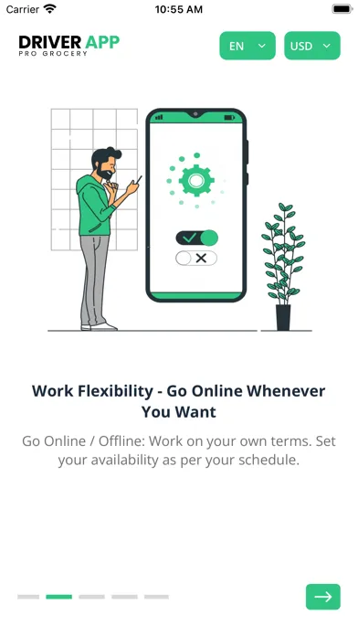 ProGrocery Driver スクリーンショット