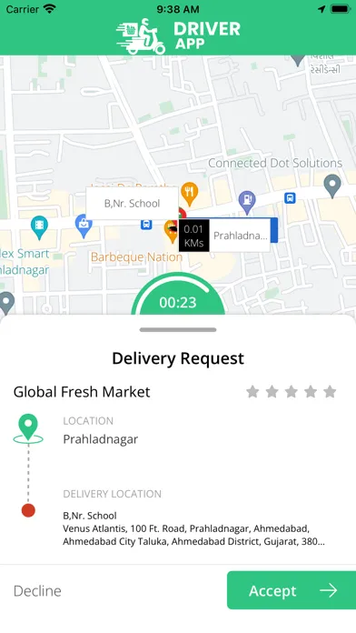 ProGrocery Driver スクリーンショット