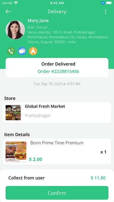 ProGrocery Driver スクリーンショット