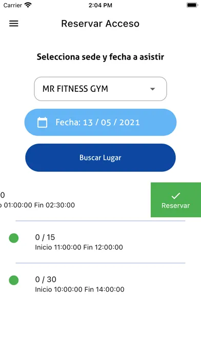 ProGym Cloud Ekran Görüntüleri