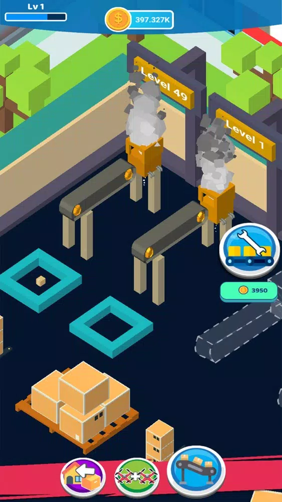 Capturas de tela do Idle Cargo Drone