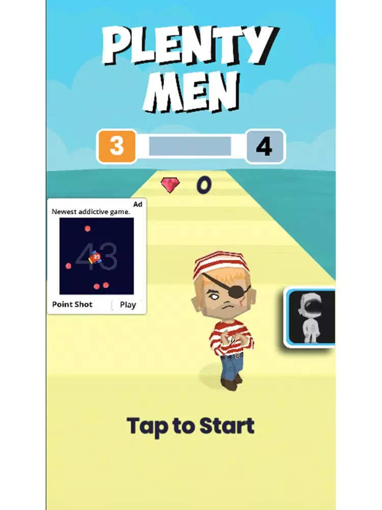 Tangkapan layar Plenty Men iPad 