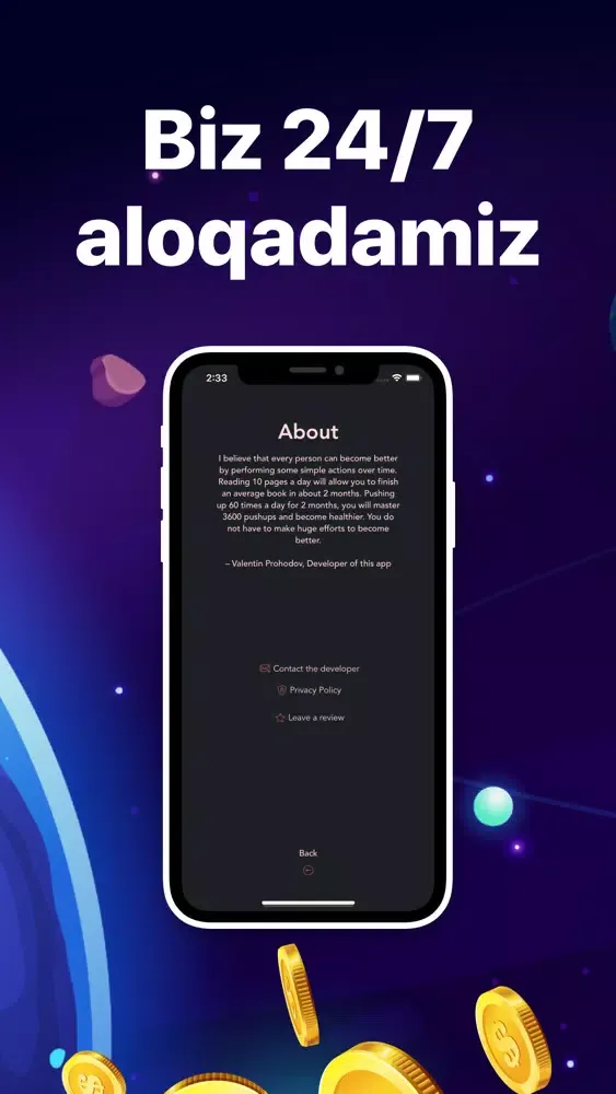 Zrzuty ekranu Better – Become better