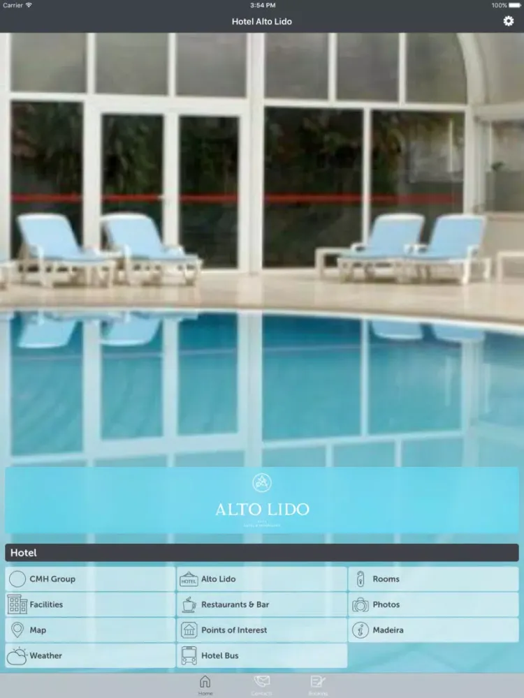 Hotel Alto Lido iPad 应用截图