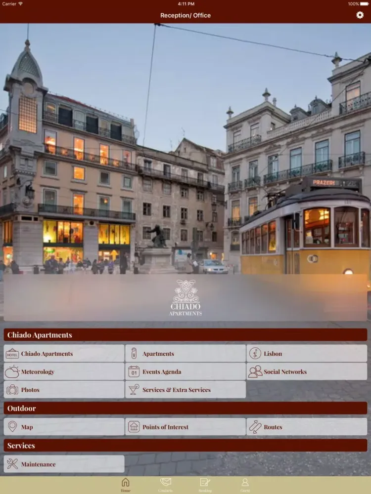 Chiado Apartments iPad 應用截圖
