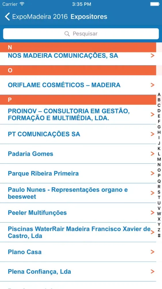 Expomadeira 2016应用截图