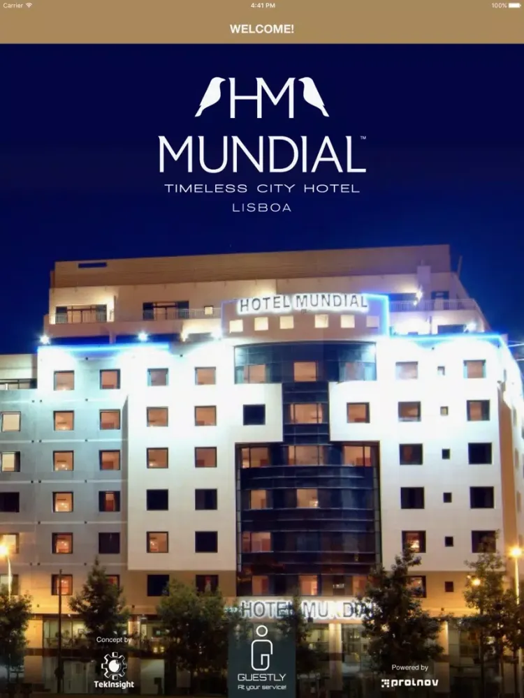 ภาพหน้าจอของ Hotel Mundial iPad 
