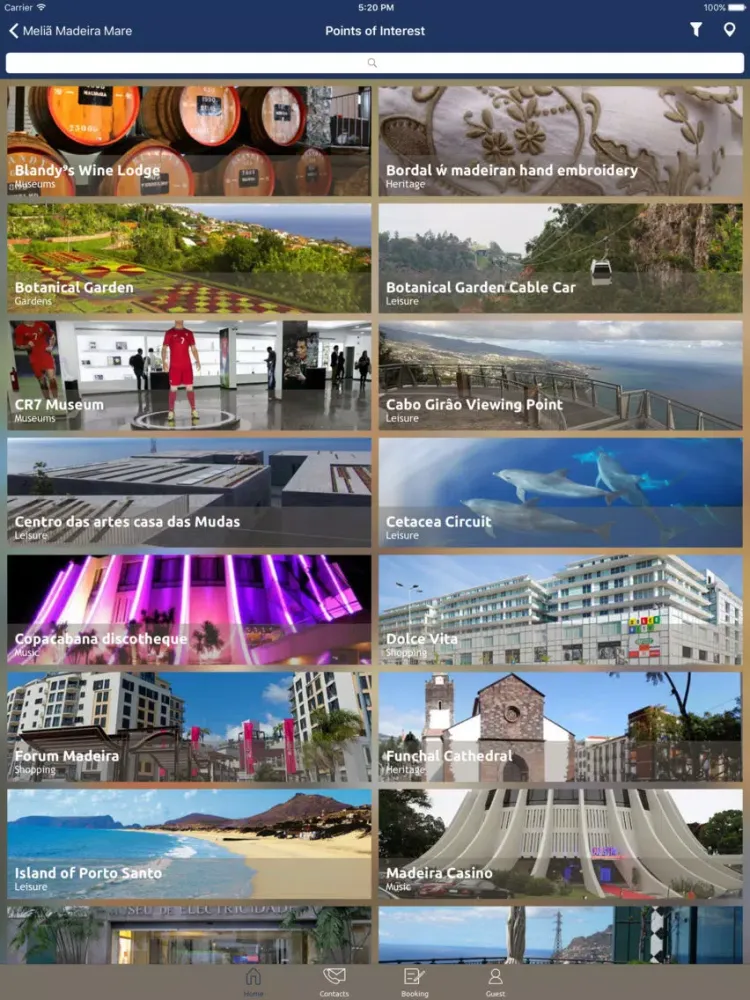 Screenshot di Meliã Madeira Mare iPad 