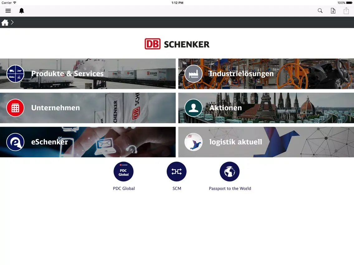 PDC Deutschland iPad  Screenshots