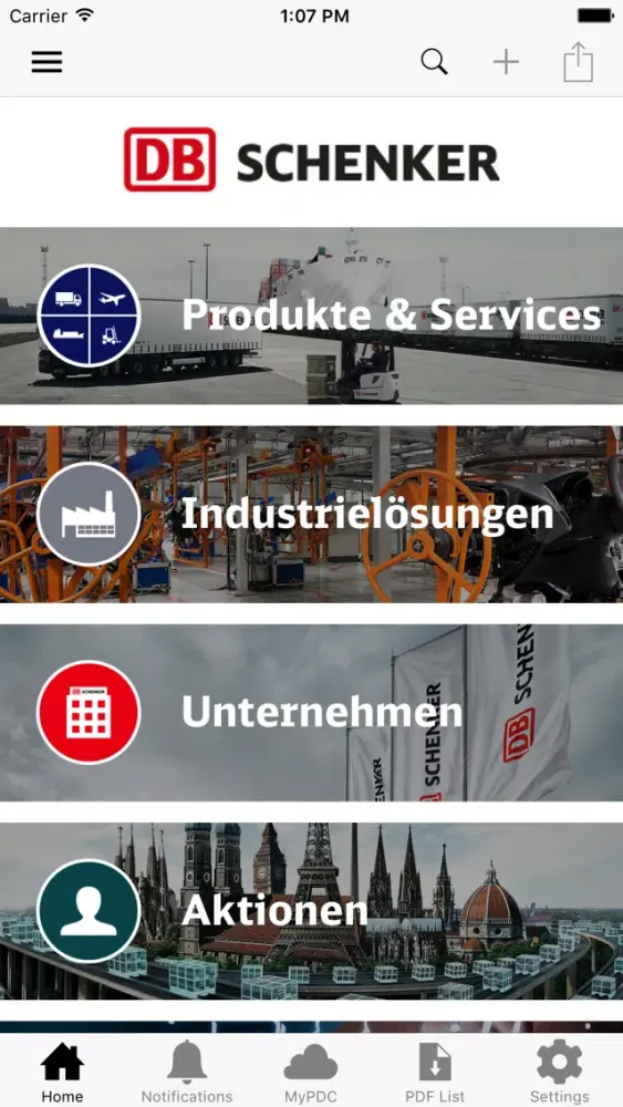 PDC Deutschland Screenshots