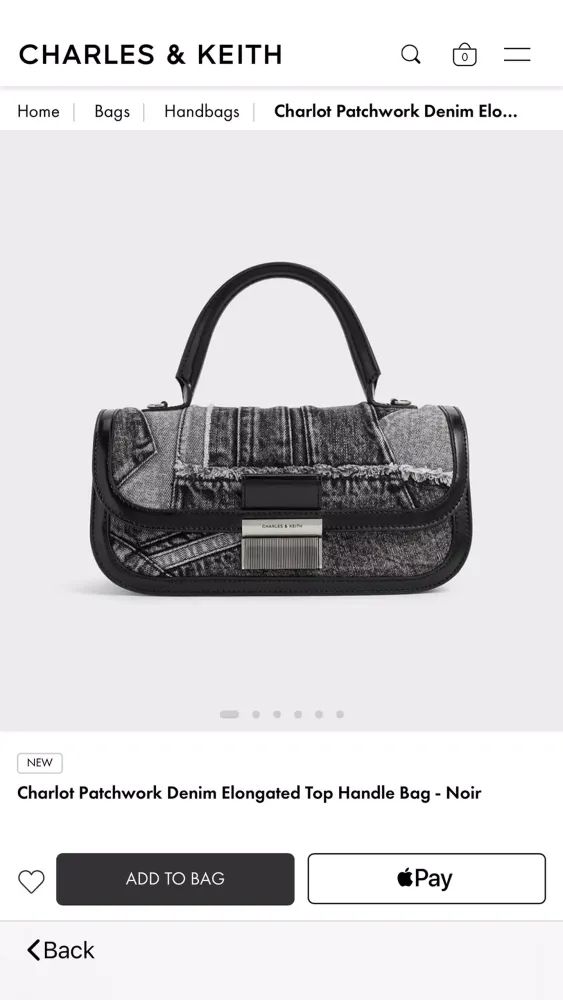 CHARLES & KEITH 스크린샷